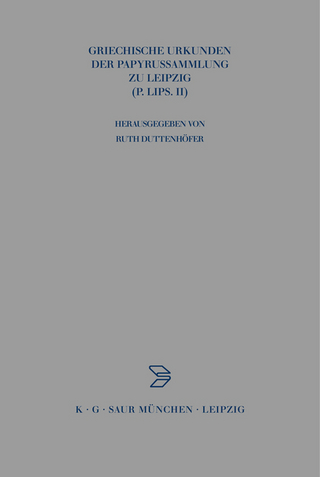 Griechische Urkunden der Papyrussammlung zu Leipzig