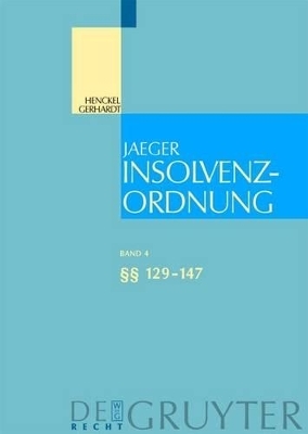 Insolvenzordnung / &sect;&sect; 129-147