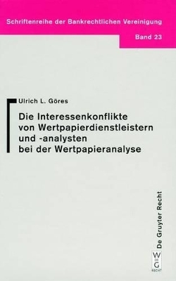 Interessenkonflikte von Wertpapierdienstleistern und -analysten bei der Wertpapieranalyse
