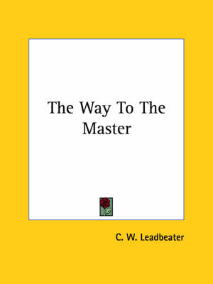 The Way To The Master