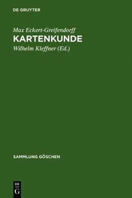 Kartenkunde - Max Eckert-Greifendorff