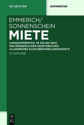 Miete - Volker Emmerich, J&uuml;rgen Sonnenschein