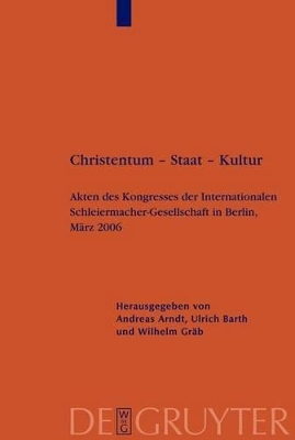 Christentum – Staat – Kultur