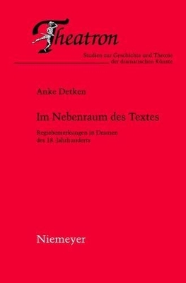 Im Nebenraum des Textes - Anke Detken