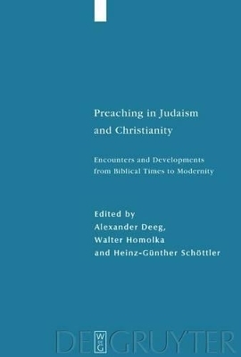 Preaching in Judaism and Christianity - 