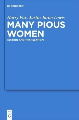 Many Pious Women - Harry Fox, Justin Jaron Lewis