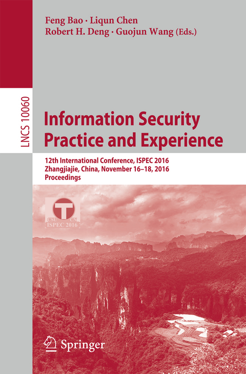 Information Security Practice and Experience - 