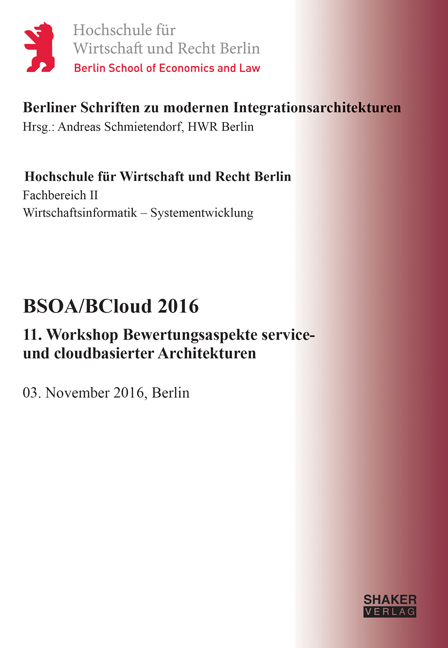 BSOA/BCloud 2016 - 