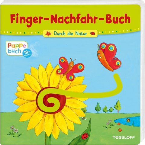 Finger-Nachfahr-Buch Durch die Natur