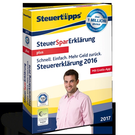 SteuerSparErkl&auml;rung 2017 plus