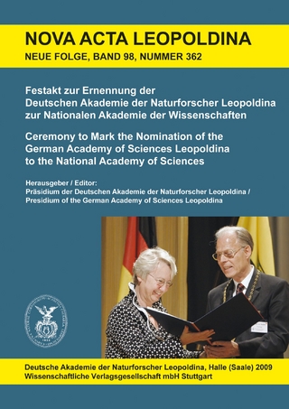 Festakt zur Ernennung der Deutschen Akademie der Naturforscher Leopoldina zur Nationalen Akademie der Wissenschaften / Ceremony to Mark the Nomination of the German Academy of Sciences Leopoldina to the National Academy of Sciences