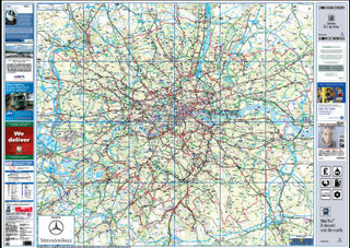 The London Lorry Control Wall Map