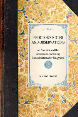 Proctor's Notes and Observations