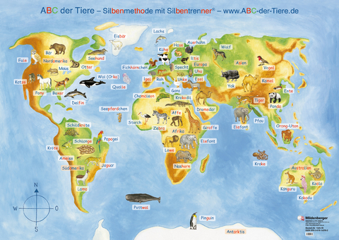 ABC der Tiere 1 &ndash; Poster zu den Ankerbildern