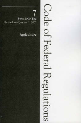 2005 7 CFR 2000-END (Farmers Home Administration) - 