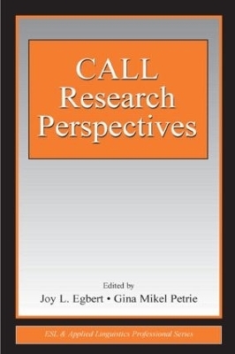 CALL Research Perspectives - 