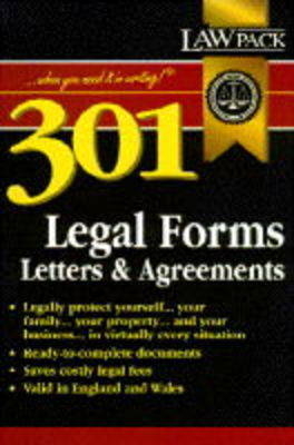 301 Legal Forms, Letters and Agreements