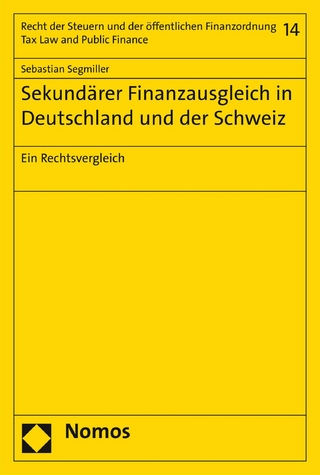 Sekundärer Finanzausgleich in Deutschland und der Schweiz