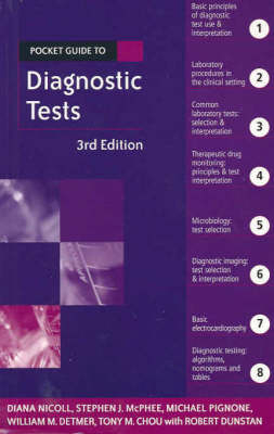 Pocket Gde to Diagnostic Tests 3/E -  Dunstan/Nicoll