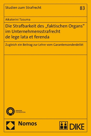 Die Strafbarkeit des 