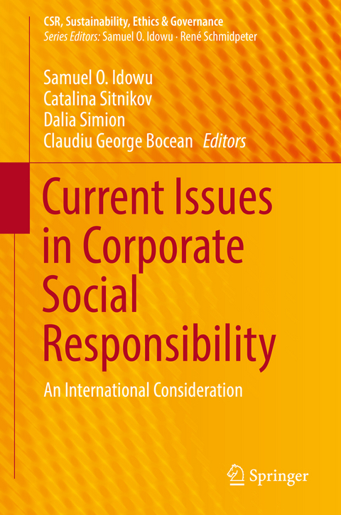 Current Issues in Corporate Social Responsibility - 
