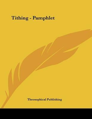Tithing - Pamphlet