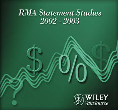 RMA Annual Statement Studies 2002-2003 with License CD -  ValuSource