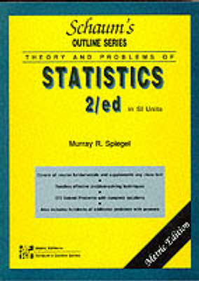 Schaum's Outline of Theory and Problems of Statistics - Murray R. Spiegel