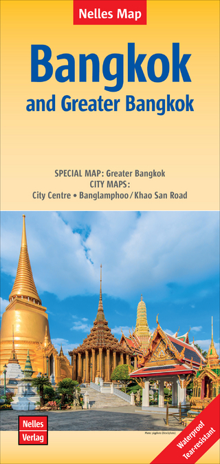 Nelles Map Landkarte Bangkok and Greater Bangkok
