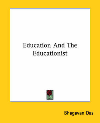 Education And The Educationist