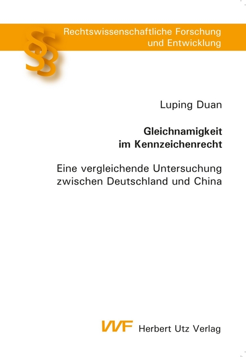 Gleichnamigkeit im Kennzeichenrecht -  Luping Duan