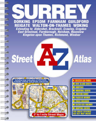Surrey Street Atlas -  Great Britain