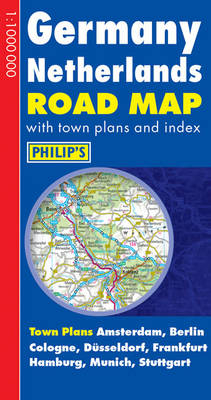 Germany Netherlands Road Map