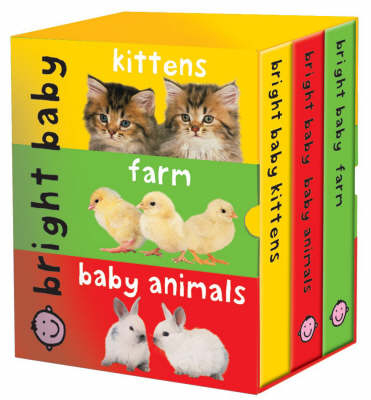 Large STT BB Slipcase Kittens/Baby Animals/Farm - Roger Priddy