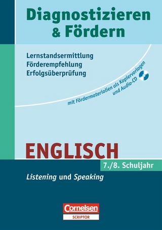 Diagnostizieren und Fördern - Kopiervorlagen - Englisch / 7./8. Schuljahr - 