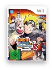 Naruto Shippuden, Clash of Ninja Revolution III, Nintendo-Wii-Spiel