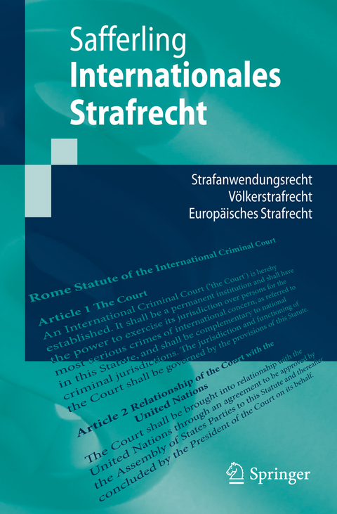 Internationales Strafrecht - Christoph Safferling