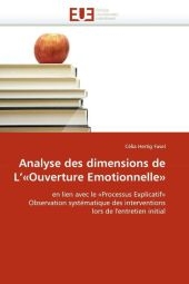Analyse Des Dimensions de l''ouverture Emotionnelle
