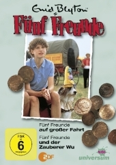 F&uuml;nf Freunde auf gro&szlig;er Fahrt / F&uuml;nf Freunde und der Zauberer Wu, 1 DVD