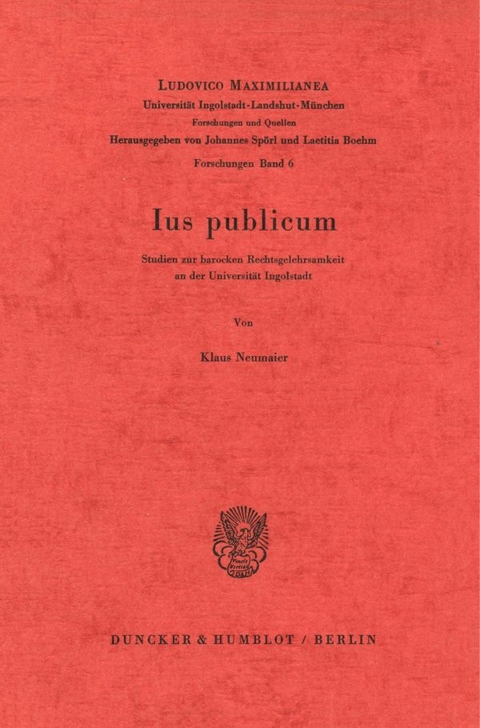 Ius publicum. - Klaus Neumaier