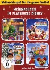 Weihnachten im Playhouse Disney, 4 DVDs