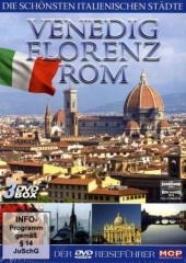 Die sch&ouml;nsten italienischen St&auml;dte, Venedig & Florenz & Rom, 3 DVDs