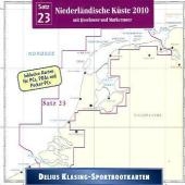 Delius Klasing-Sportbootkarten Niederl&auml;ndische K&uuml;ste, 1 CD-ROM