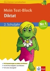 Mein Test-Block Diktat  2. Schuljahr