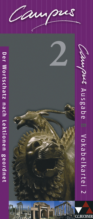 Campus - Ausgabe B. Gesamtkurs für Latein in vier Bänden / Campus B Vokabelkartei 2