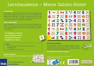 Lernbausteine (Kinderspiel), Meine Zahlen-Bilder
