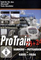 ProTrain 23 + 24, Hamburg-Puttgarden + Kassel Fulda, 2 CD-ROMs