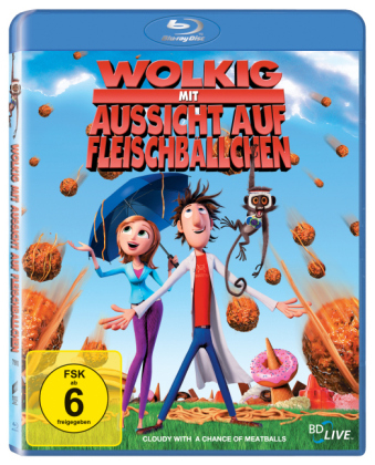 Wolkig mit Aussicht auf Fleischb&auml;llchen, 1 Blu-ray