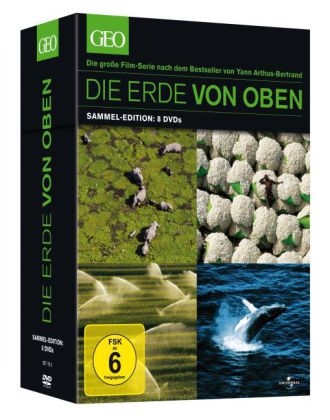 Die Erde von oben, 8 DVDs (Sammel-Edition)