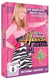 Hannah Montana. Staffel.3, 4 DVDs